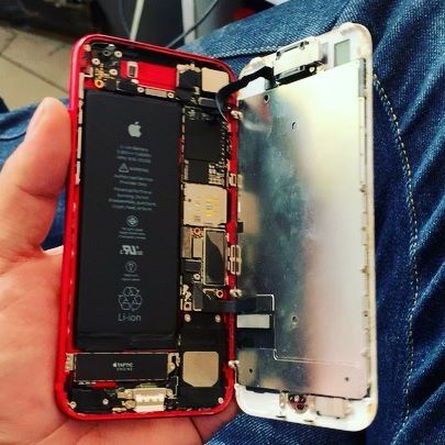 Диагностика: ремонт Iphone 7 Red в Алматы